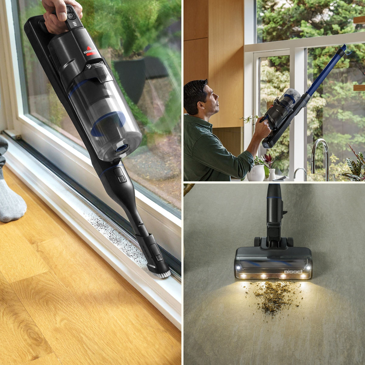 BISSELL PowerLifter FurFinder Cordless Self-Standing Stick Vacuum