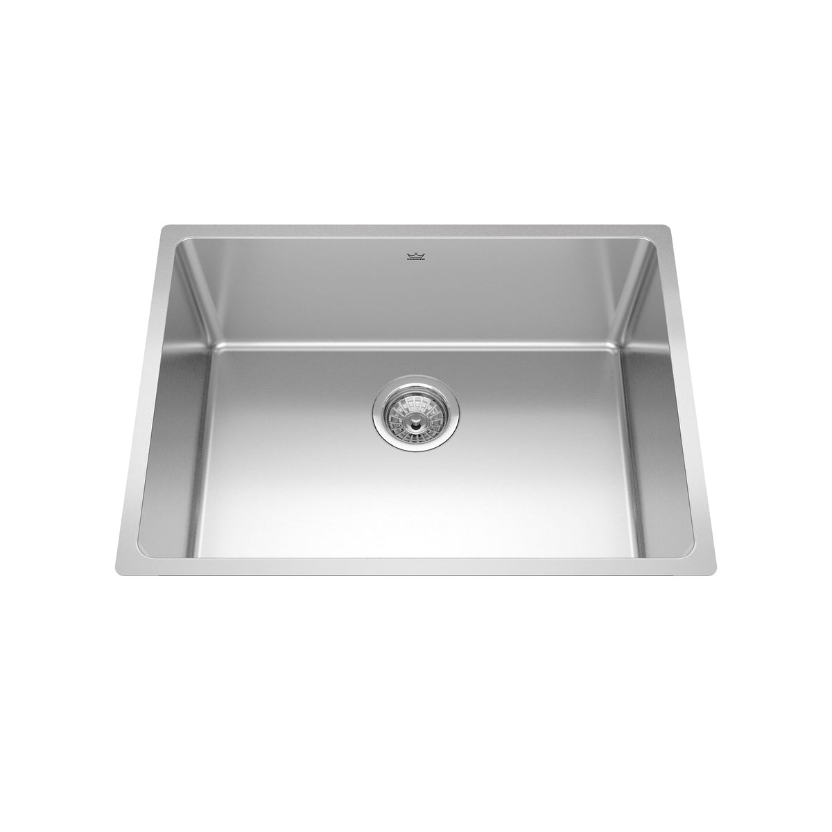 Kindred Brookmore Undermount Single Bowl Kitchen Sink, 24.6-in x 18.1-in x 9-in, Stainless Steel