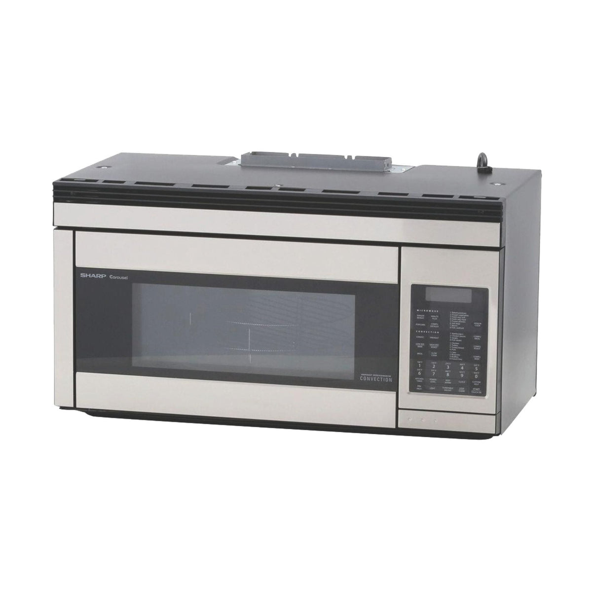 Sharp Carousel Over-the-Range Microwave Oven, 1.1-cu-ft