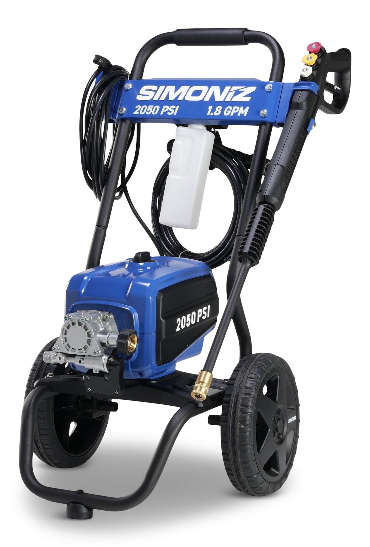 Simoniz 2050 PSI Electric Pressure Washer with Foam Blaster