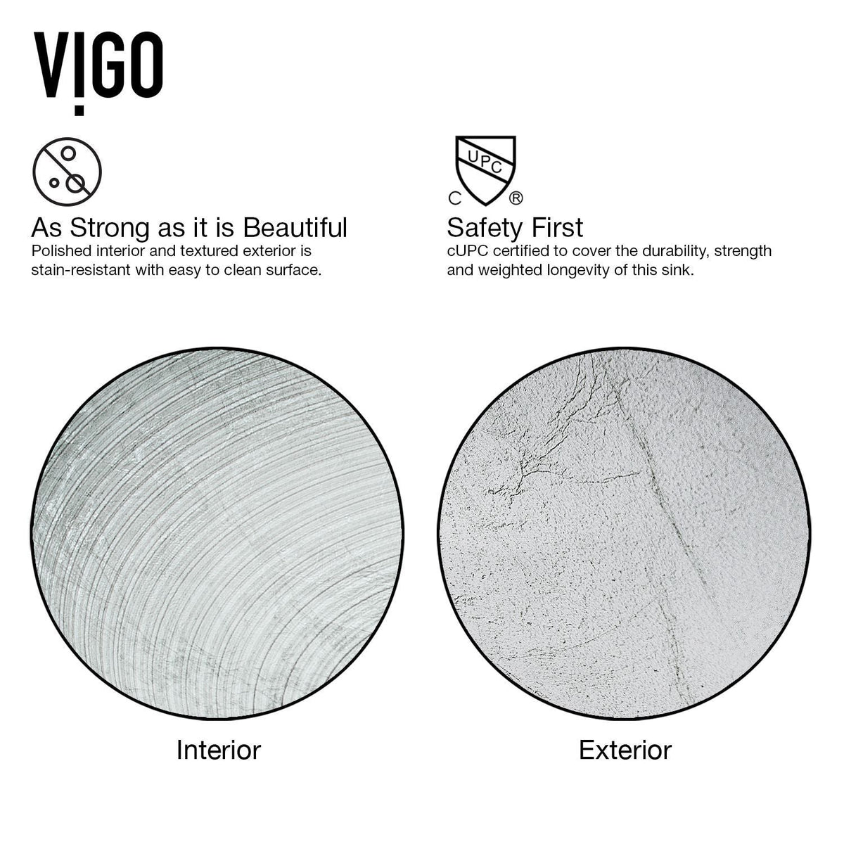 VIGO Simply Glass Round Vessel Bathroom Sink/Basin with Deep Bowl, Gray