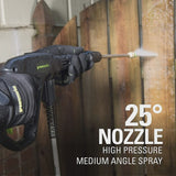 Greenworks 2000 Max PSI, 1.1 GPM (13 Amp) Electric Pressure Washer GPW2000-1RG