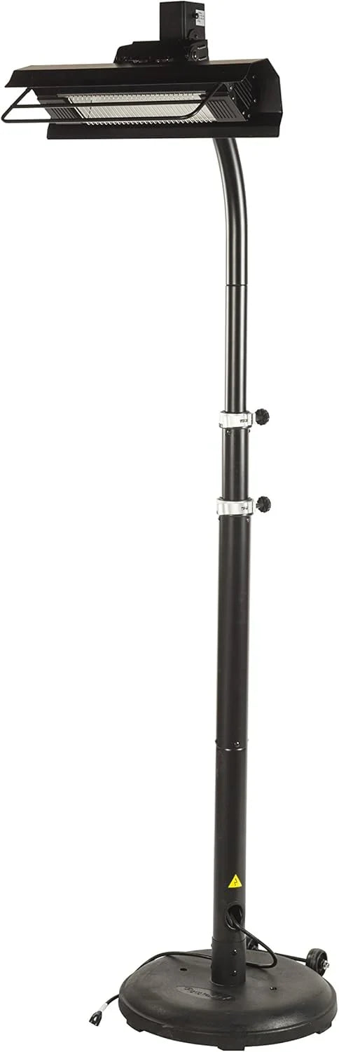 Stretchable Infrared Garden Heater, Black Version W6
