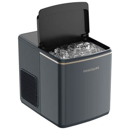 Frigidaire 26 lb Countertop Bullet Ice Maker with Touch Controls – Grey S2