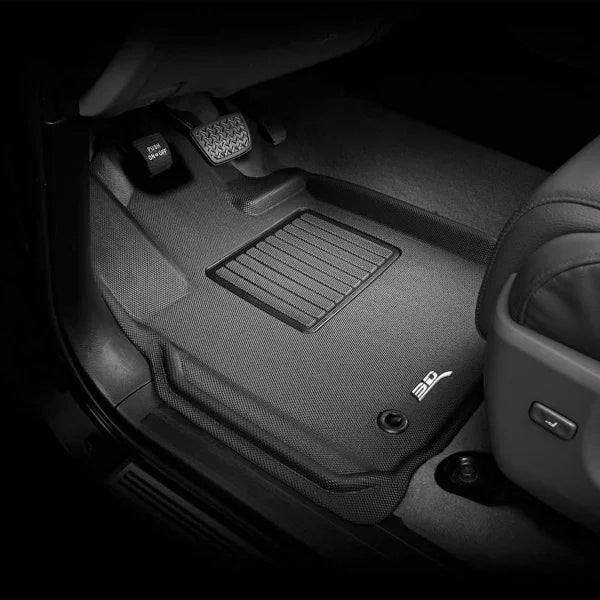 3D MAXpider Mat Custom-fit All-weather Car Mats; Row 1 and 2 Only V0