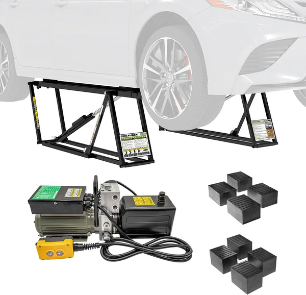 5000TL Portable Car Lift – ALI Certified 5,000 lb Capacity with 110V Power Unit, Compact Alternative to a 2-Post Car Lift for Garage, Home Mechanics, DIY Auto Repair, or Shop Use F5