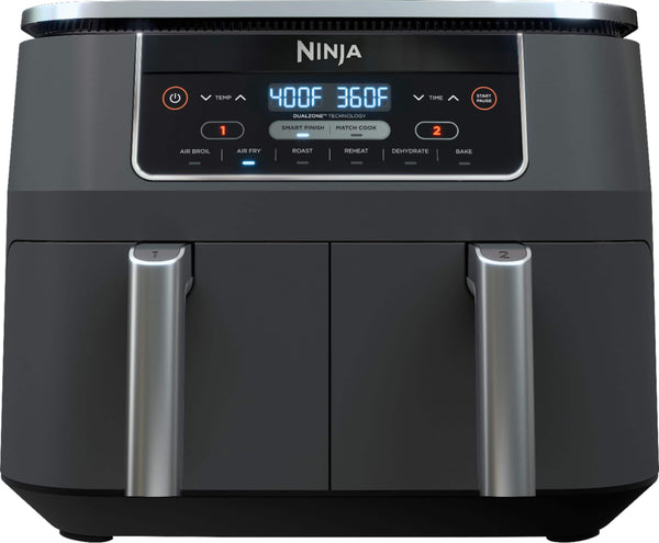 Ninja Foodi DualZone 6-in-1 8-Qt Air Fryer – Black R7