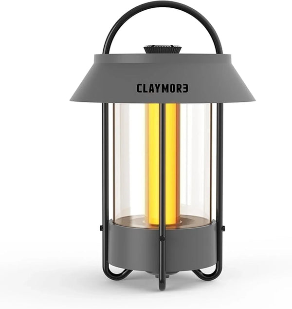Desk Lamp (Dark Gray) - A beautiful portable outdoor lamp, featuring 4 different lighting heads, equipped with a 6700 mAh rechargeable battery, with a brightness of up to 660 lumens, and featuring waterproof functionality. Suitable for Halloween deco S2