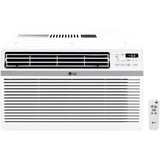 LG 8,000 BTU 340 Sq ft Window Air Conditioner with Remote Control, White, LW8016ER