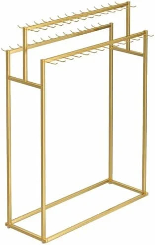 Floor Mounted Belt Hanger & Organizer Rack - Versatile Storage Holder for Belts, Ties, Scarves & Purses - Commercial Display Stand for Men’s Closet, Multifunctional Accessory Storage Solution F7