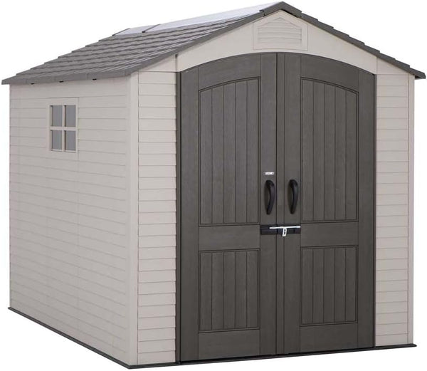 A 12-foot-long outdoor storage rack W1