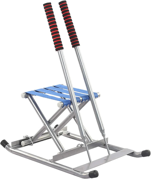 Ice scooter, outdoor skating vehicle, adult ice sled, children's sled, ice entertainment equipment, with seats, classic skating vehicle I9