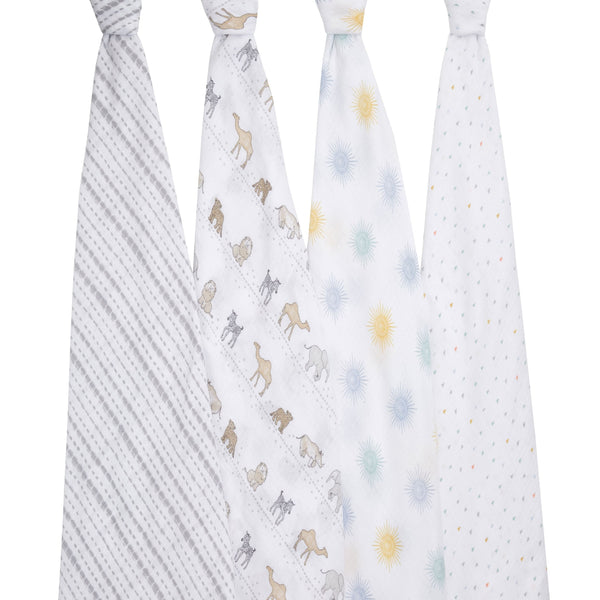 Aden + Anais Baby Swaddle Blanket W0