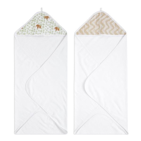 Aden + Anais Tanzania Hooded Towels, 2-pk N0