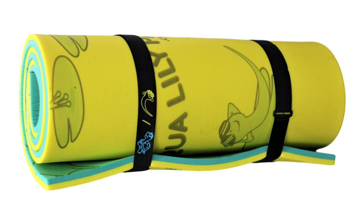Aqua Lily Pad 3-Layer Lake/River Floating Water Mat, 1-Person Raft