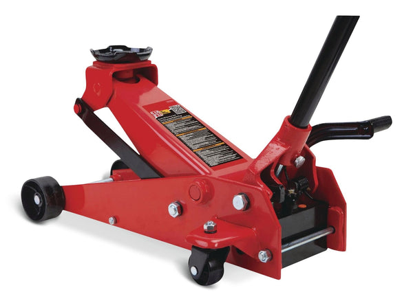 Big Red Heavy-Duty + Garage Floor Jack with Quick Start, 3.5-Ton L3