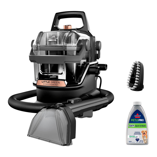 Bissell Little Green HydroSteam Pet Portable Corded Deep Cleaner D8