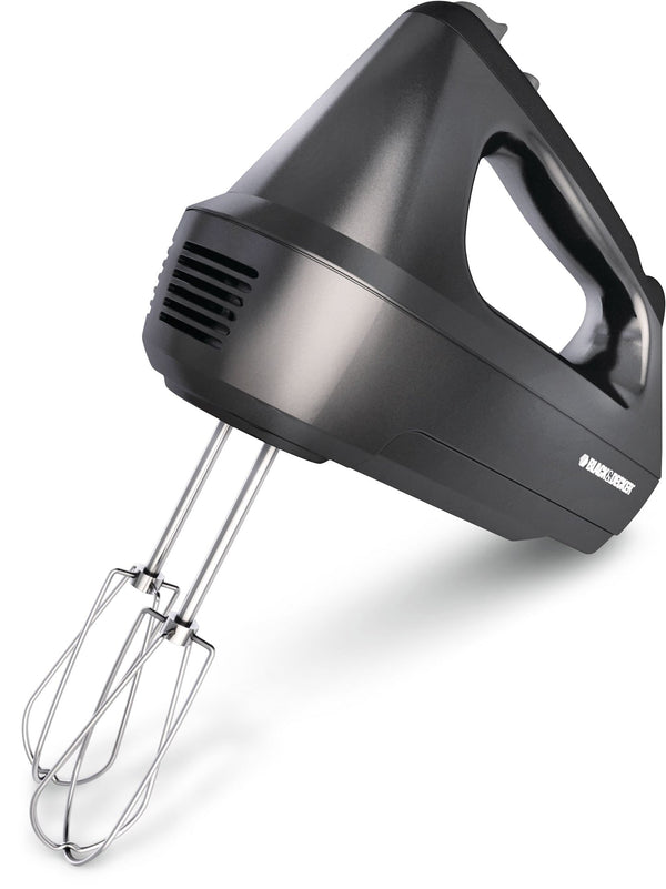Black & Decker 6-Speeds Hand Mixer with Storage Case Black N9