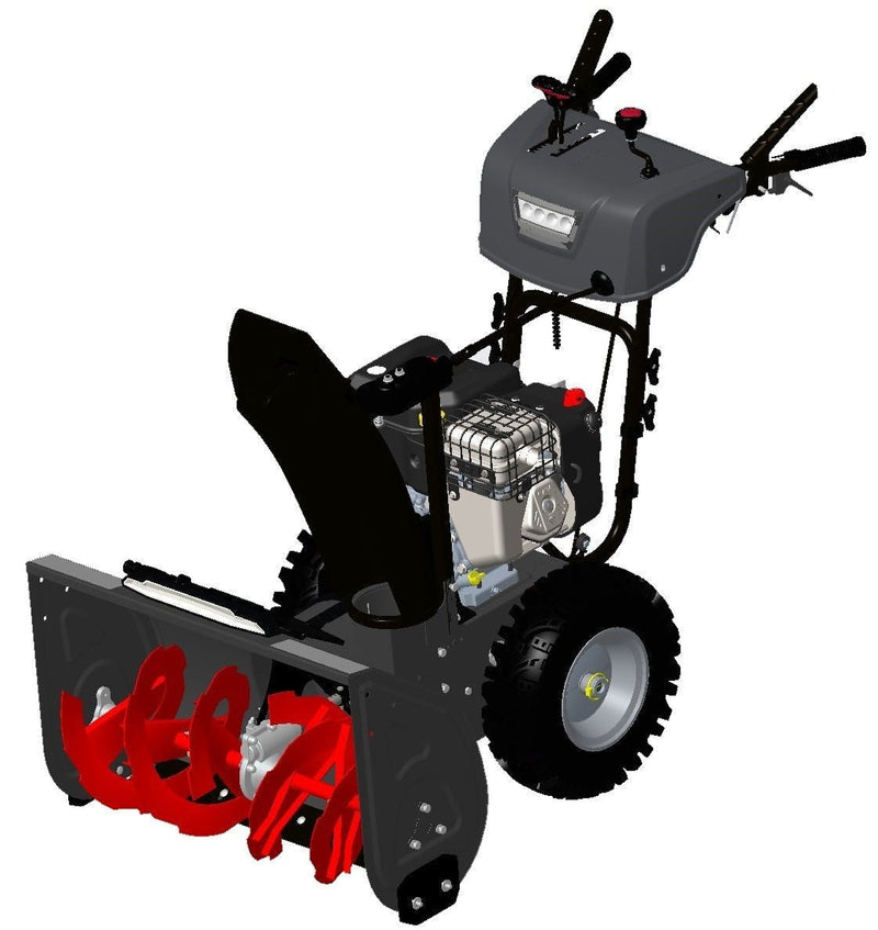 Briggs & Stratton 1696828 306cc 2-Stage Gas Snowblower with Electric Start, 30-in K4