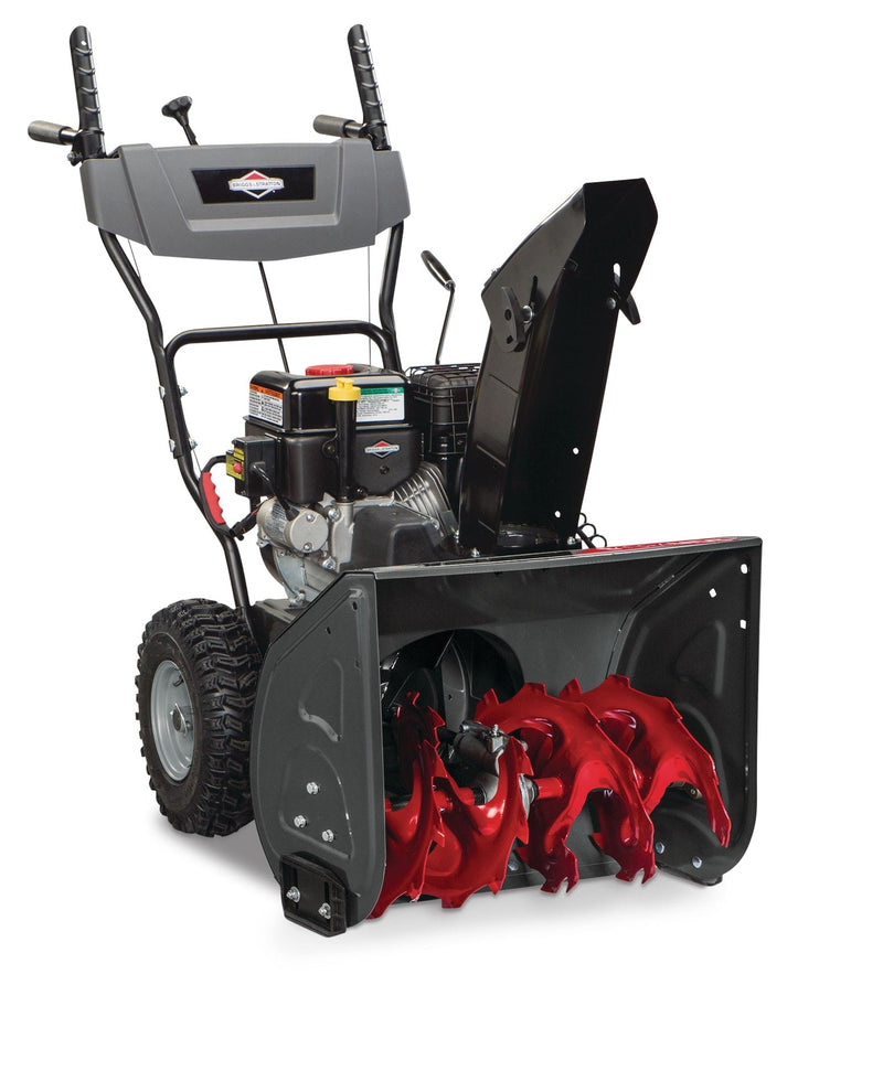 Briggs & Stratton 223CC 2-Stage Gas Snowblower with Electric Start, 24-in D9