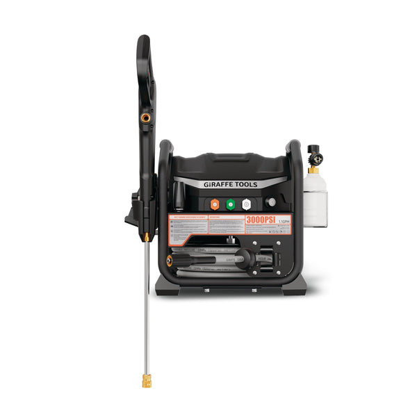 Brushless Electrical Pressure Washer 3000 PSI, with 50 ft retractable hose D6