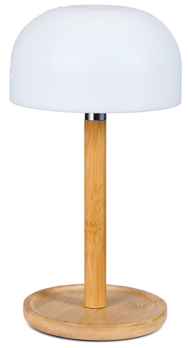 CANVAS Outdoor Rechargable Bamboo Mushroom Lamp, Multiple Colour Modes P7