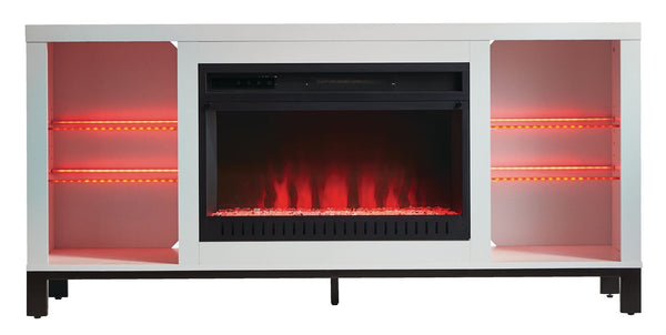 CANVAS Waldon Media Fireplace, 60-in F9