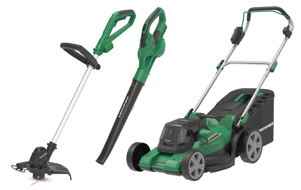 Certified Mower & Grass Trimmer Blower Combo, 17-in G4