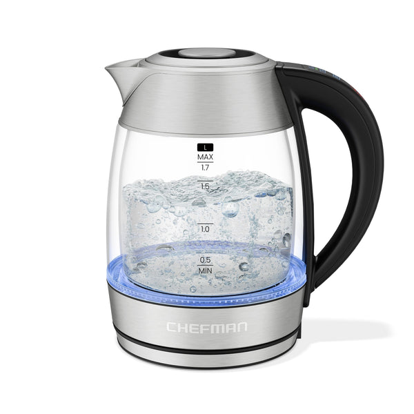 Chefman Custom-Temp 1.5L Digital Double Glass Kettle T7