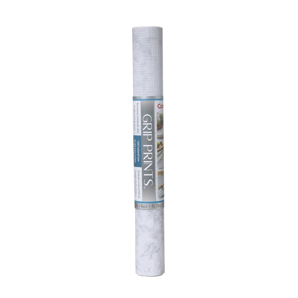 Con-Tact Grip Prints Non-Adhesive Cushioned Shelf/Drawer Liner, Marble, 18-in x 4-ft T9