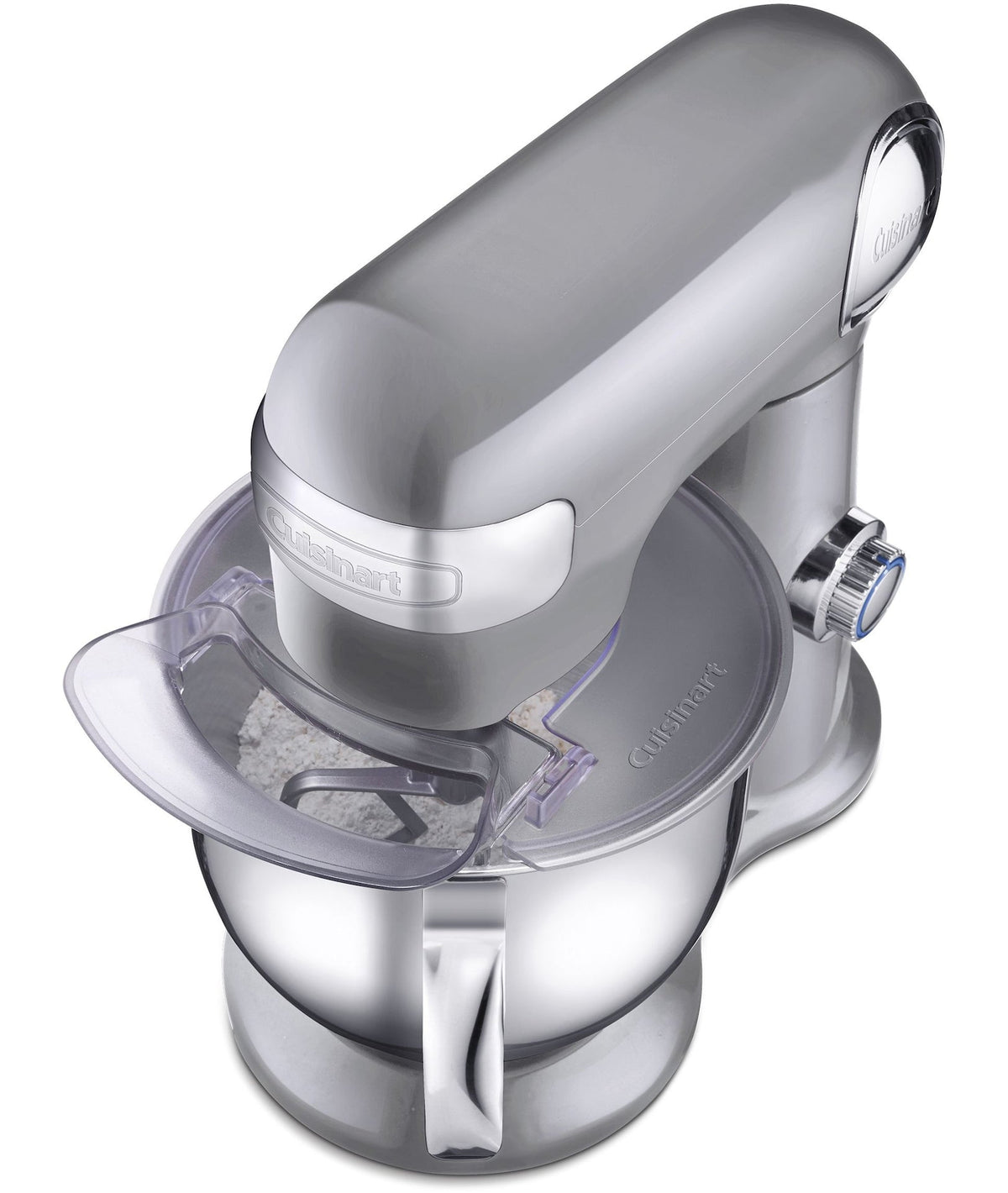 Cuisinart Precision Master Tilt-Head Stand Mixer with 12 Speeds, Silver, 5.5qt