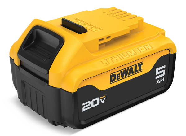 DEWALT DCB205 20V MAX Lithium-Ion 5.0Ah Premium Battery with LED Fuel Gauge Q2