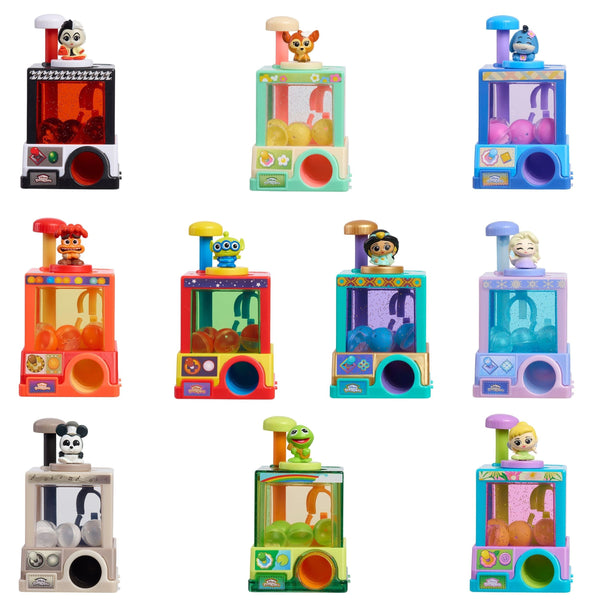 Disney Doorables Whatcha Gotcha Claw Machine for Ages 5+, Assorted Contents F5