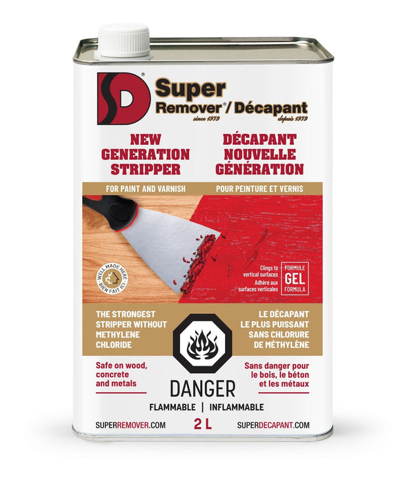 DS Super Remover New Generation Paint & Varnish Stripper/Remover, 2-L D1