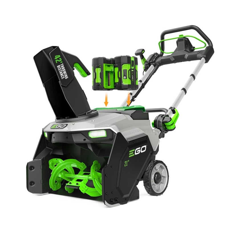 EGO 56V 6Ah Single Stage Cordless Snowblower, 21-in Y0