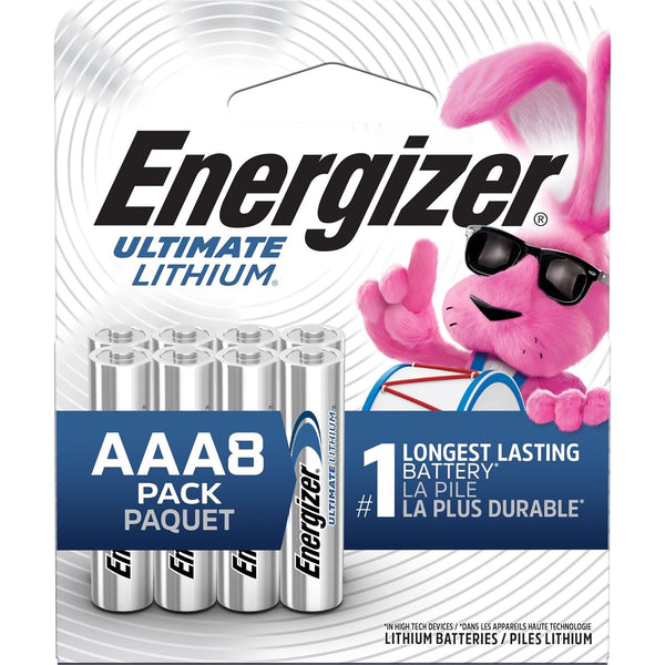 Energizer Ultimate Lithium AAA Batteries, 8-pk E4