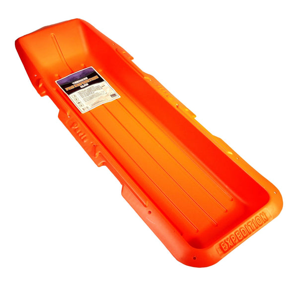 ERA Pro Expedition Heavy Duty Multi-Functional Snow Sled, Orange, 60-in W8