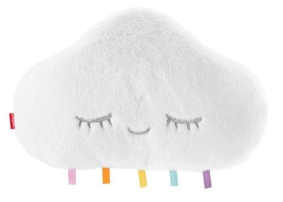 Fisher-Price Twinkle & Cuddle Cloud Soother for Babies, Bilingual, Ages 0m+ X2