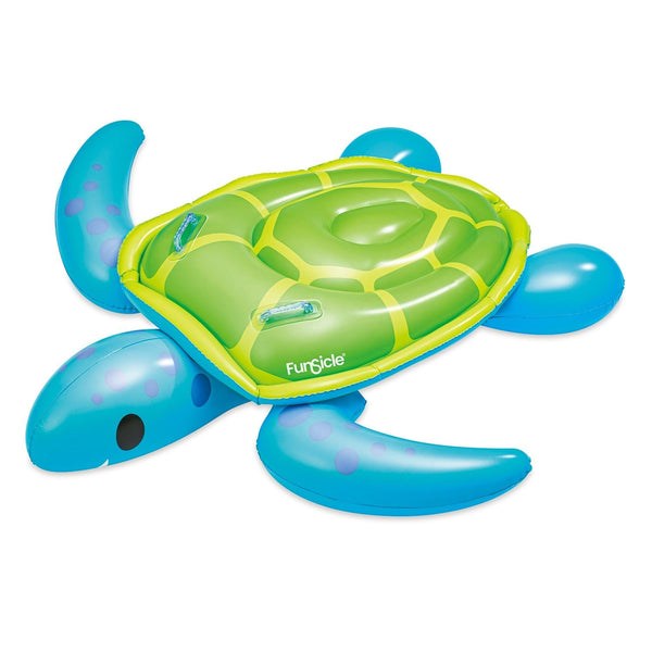 Funsicle Turtle Time Ride-On Pool Float, Ages 3+ M5