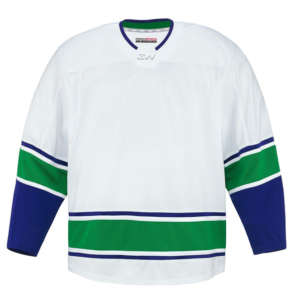 Gamewear 8500 Pro Team Hockey Jersey, Junior, Vancouver Canucks Away Colours, Various Sizes G5