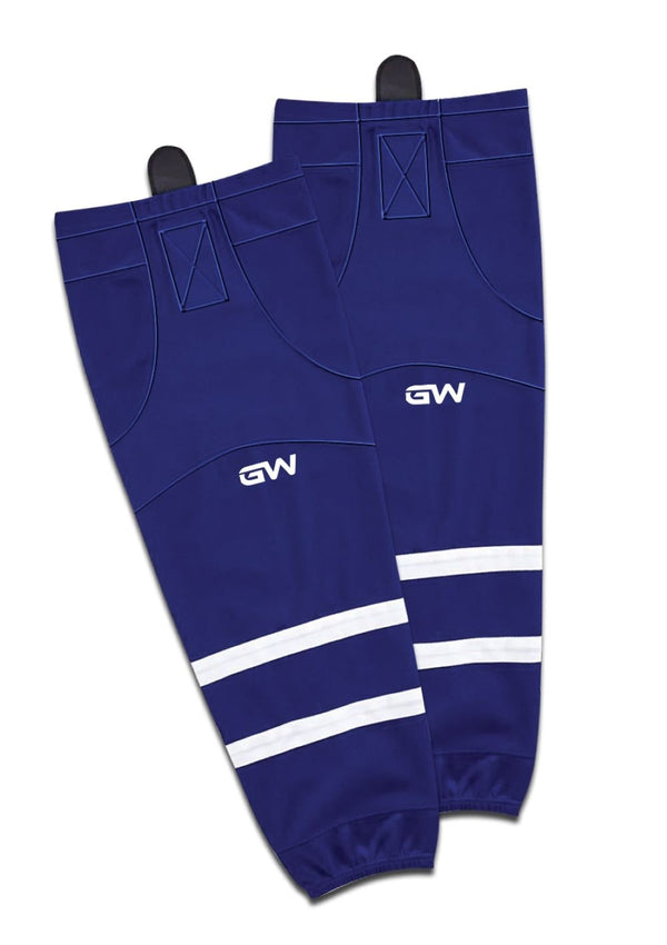Gamewear 8500 Pro Team Performance Hockey Socks, Toronto Maples Leafs Home Colours, Assorted Sizes C2