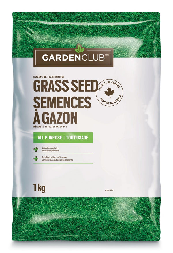 Garden Club All Purpose Grass Seed, 1-kg K6