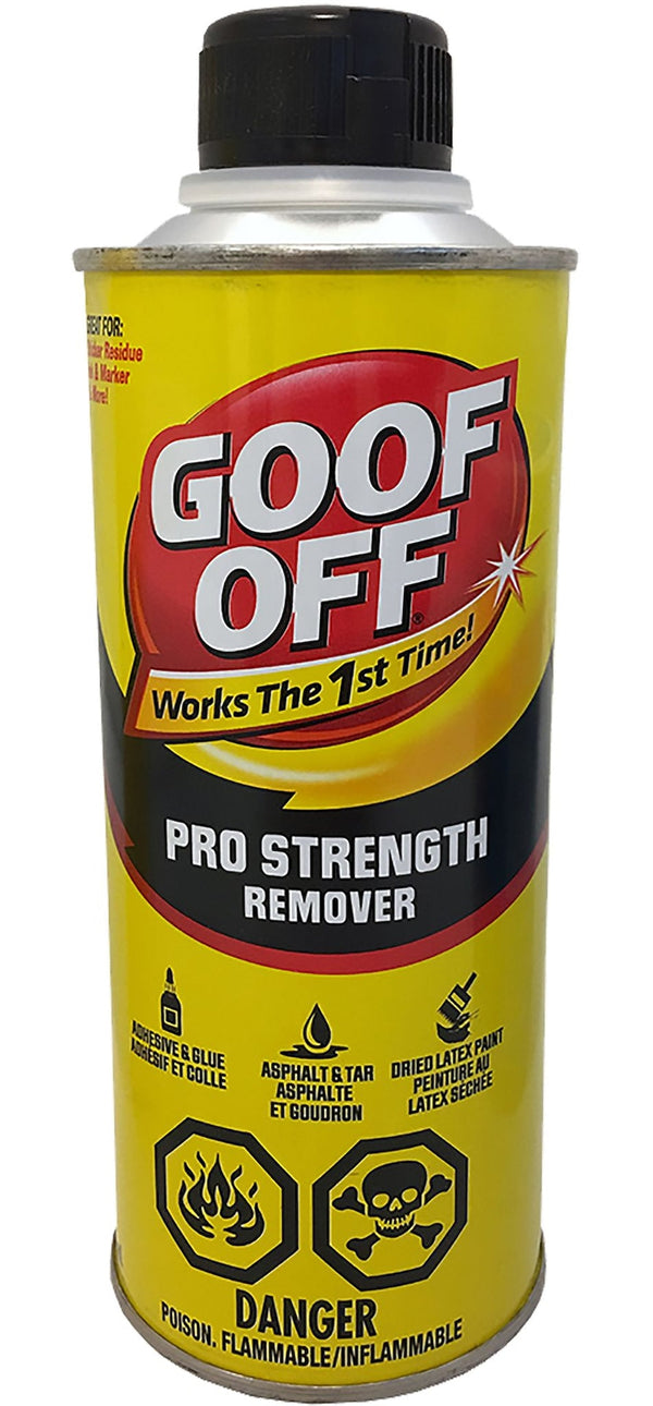 Goof Off Pro Strength Remover Multi-Purpose Household Spot & Stain Spray Cleaner, 473-mL W9