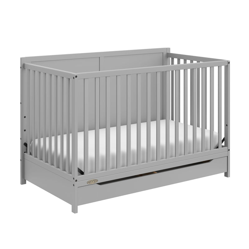 Graco Melrose 5-In-1 Convertible Crib, Grey A6