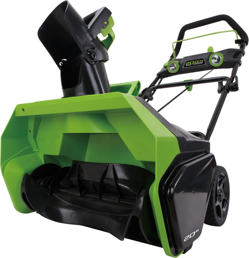 Greenworks 40V Electric Snow Thrower, 20-in, Tool Only P9