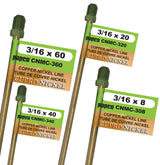 H. Paulin CNMC360 Nickel Brake Line, European, 60-in x 3/16-in Please make sure this part fits your need
