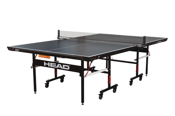 Head Summit Foldable Pong Table Tennis with Net & Built-In Storage C0
