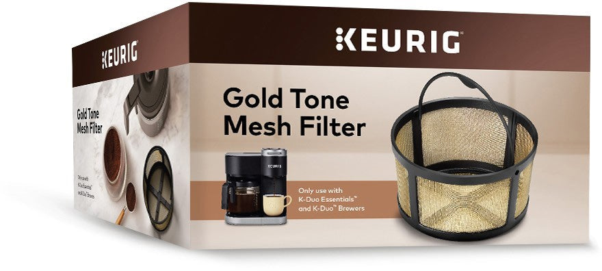 Keurig K-Duo Gold Tone Reusable Mesh Filter