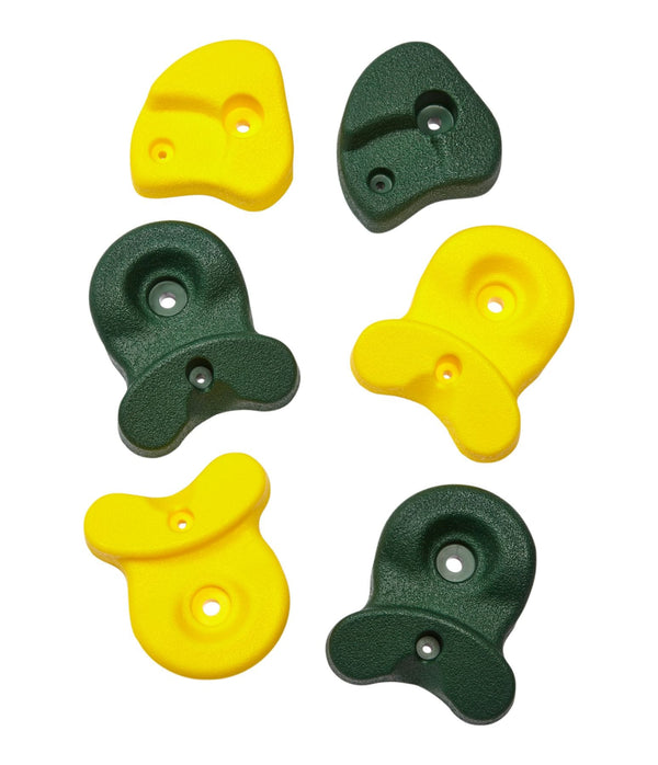 KidKraft Outdoor Swingset Accessory Climbing Holds/Grips/Rocks, 6-pk, Ages 3-10 J8