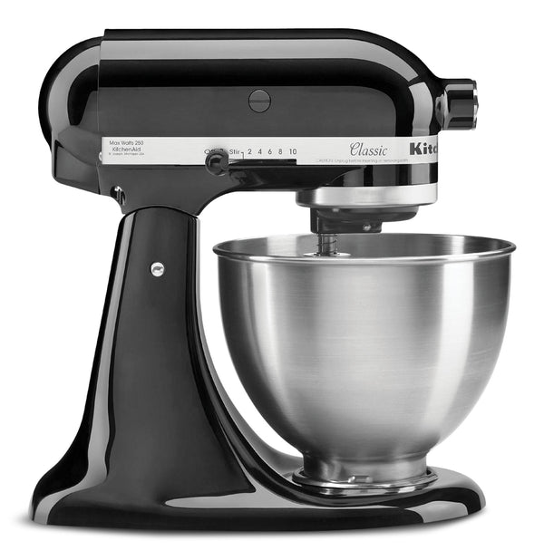 KitchenAid 4.5 Quart Classic Series Tilt-Head Stand Mixer, Onyx Black A9